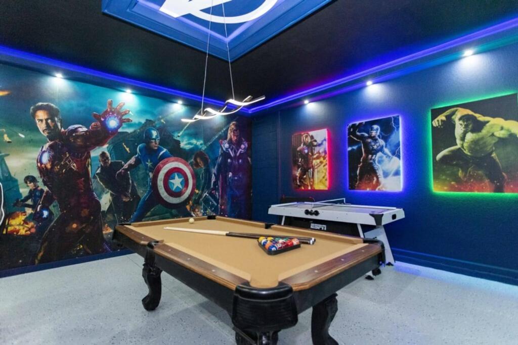 6 Bedrooms Pool And Game Room - 2 Miles To Disney 7817 Orlando Exterior photo