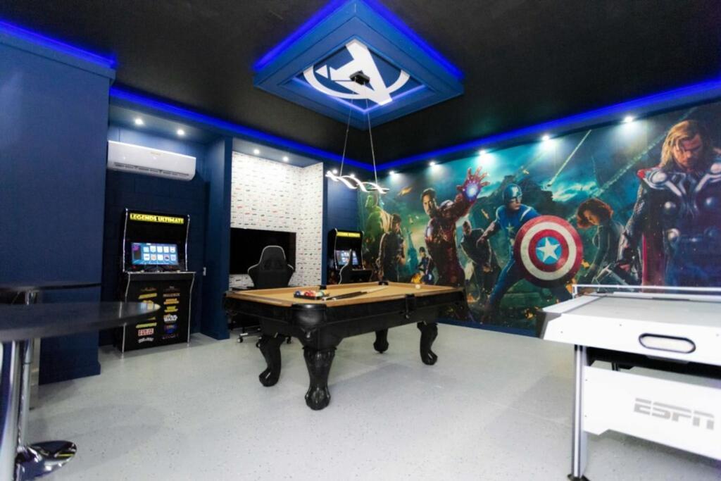 6 Bedrooms Pool And Game Room - 2 Miles To Disney 7817 Orlando Exterior photo